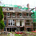 Construction druing the full house remodelling